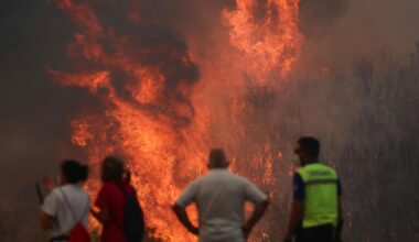 Incendios en España.