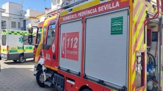 Imagen de recurso de un camión de bomberos.