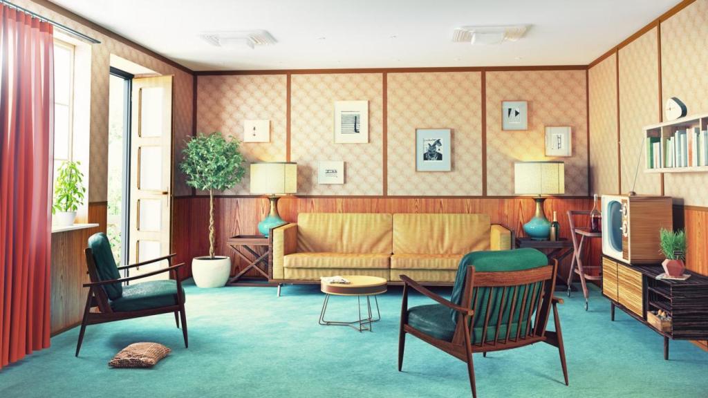 Interiores retro.