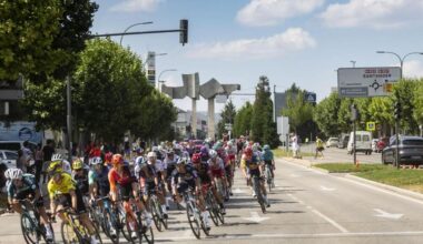 Cortes de tráfico en Burgos por el comienzo de la Vuelta
