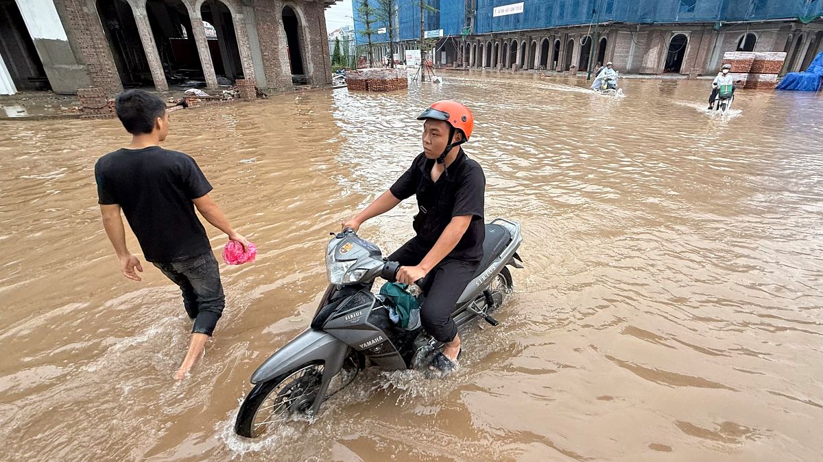 La tormenta tropical Kajiki deja al menos 8 muertos en el Sudeste Asiático