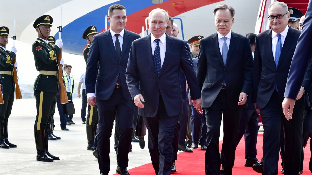 Putin llega a China para una cumbre clave de seguridad regional