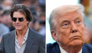Tom Cruise rechaza la invitación de Donald Trump para asistir al Kennedy Center