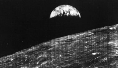 Hoy hace 59 años de la primera fotografía de la Tierra desde la órbita lunar