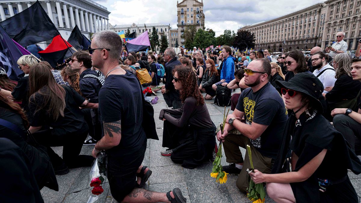 Los residentes de Kiev creen que Zelenski no se plegará a las exigencias de Putin