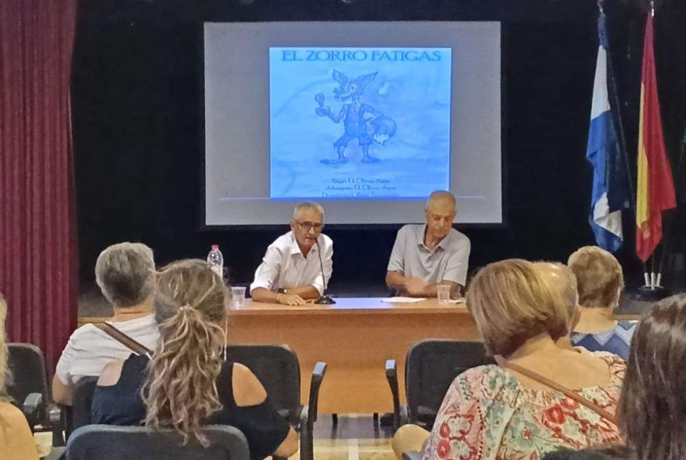 Presentación del libro “El Zorro Fatigas” de Domingo Oliva Tacoronte