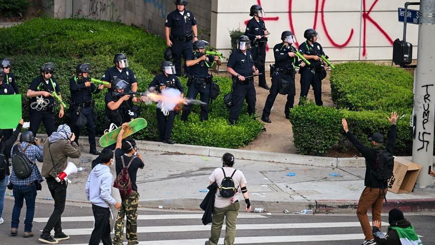 Hollywood alza la voz contra las redadas de Trump en el sexto día de movilizaciones