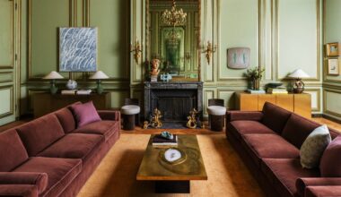 Un interiorista renueva un palacio de 7 plantas que parece sacado de la serie La edad dorada con muebles de diseño y lujo moderno