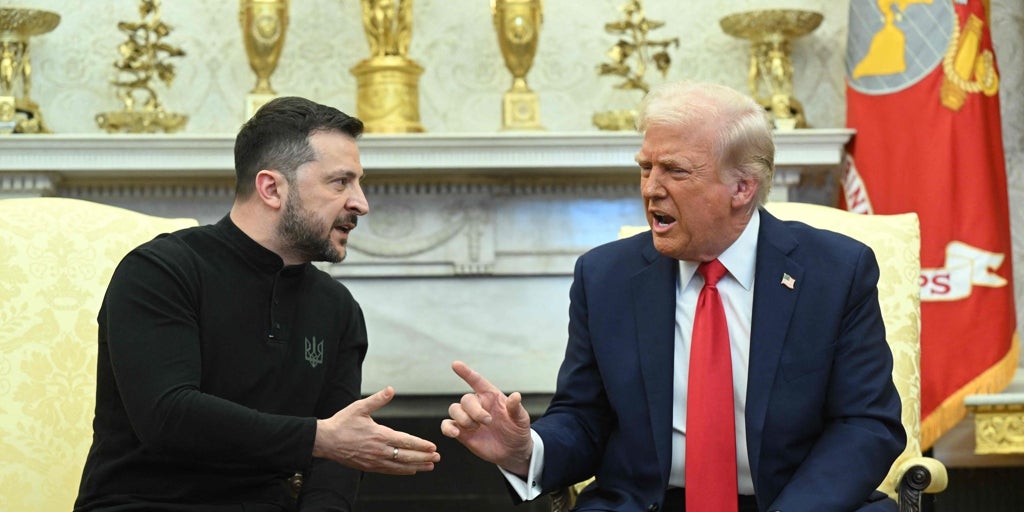 Zelenski insiste a Trump en un alto el fuego y sanciones a Putin antes de reunirse con él en Washington el lunes