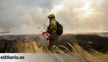 los incendios destapan la precariedad de los bomberos forestales
