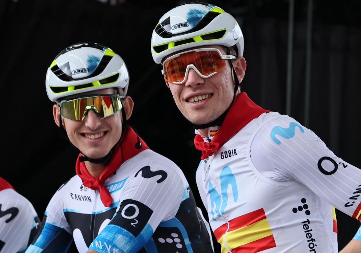 Iván Romeo apunta a Alemania y Movistar descarta su presencia en La Vuelta