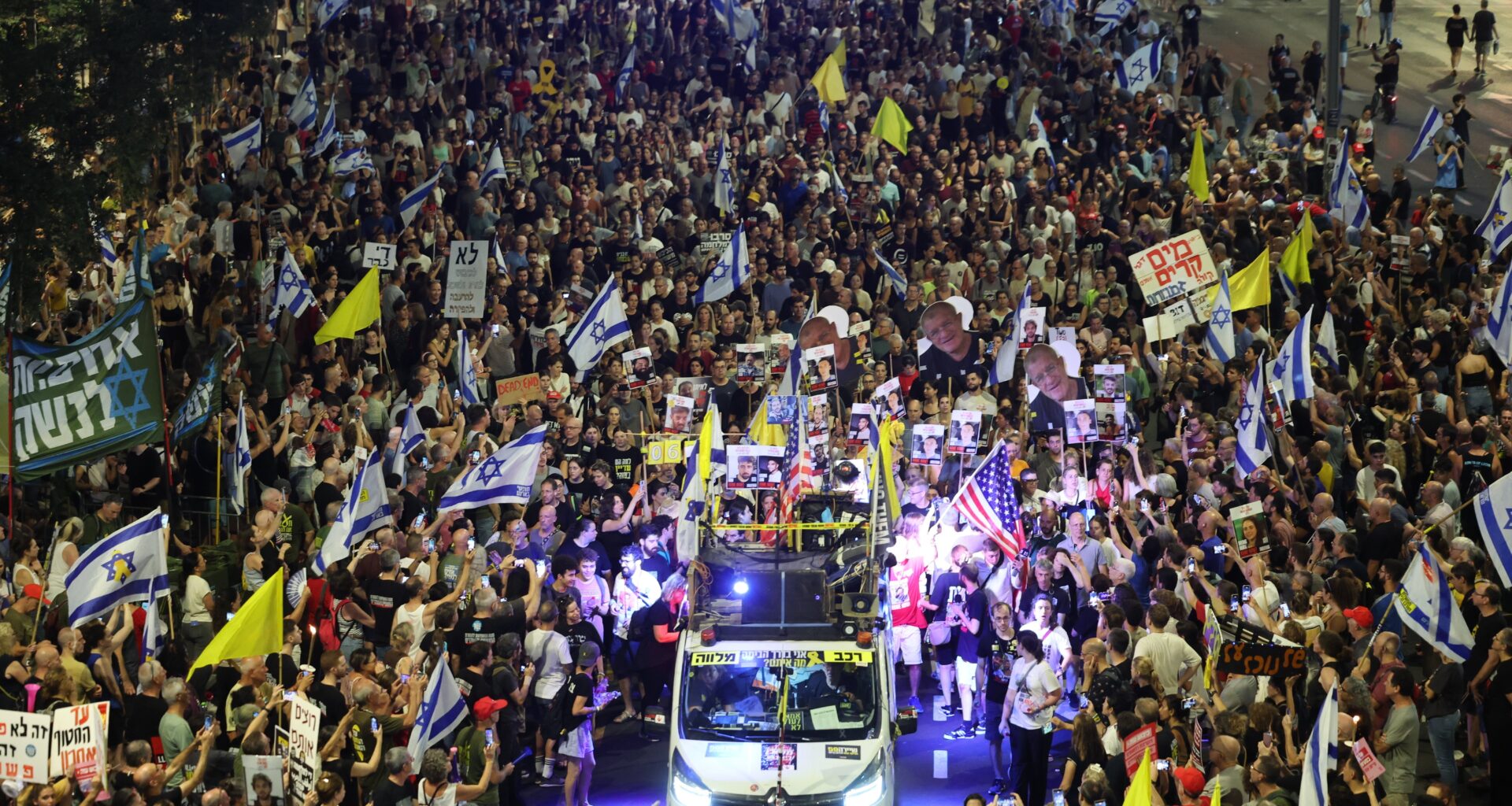 Familias de rehenes israelíes convocan una huelga general el 17 de agosto contra el plan de Netanyahu