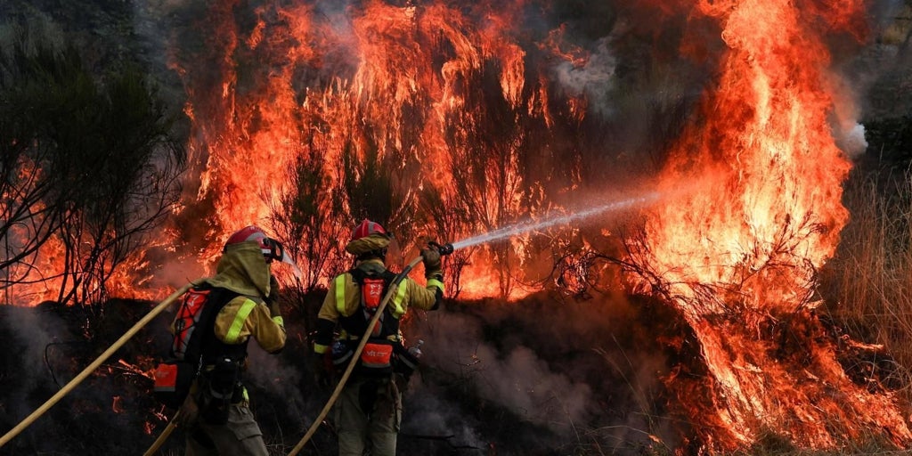 los incendios activos arrasan ya 12.500 hectáreas