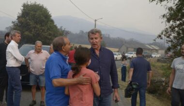 Feijóo critica la tardanza en movilizar al Ejército contra los incendios, aunque agradece la «rectificación» del Gobierno