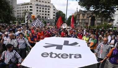 La marcha en Bilbao culmina un verano repleto de apoyo a etarras
