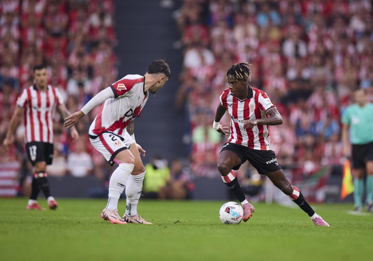 El 1x1 del Athletic-Rayo: Nico, el mejor
