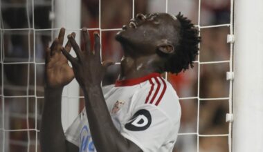 La alarmante estadística de Akor Adams con el Sevilla FC