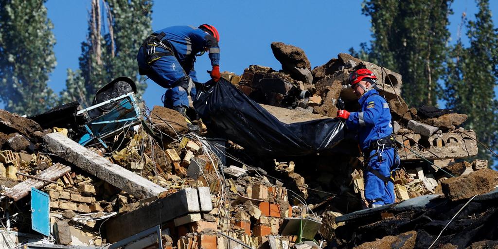 Rusia bombardea la embajada de la UE en Kiev