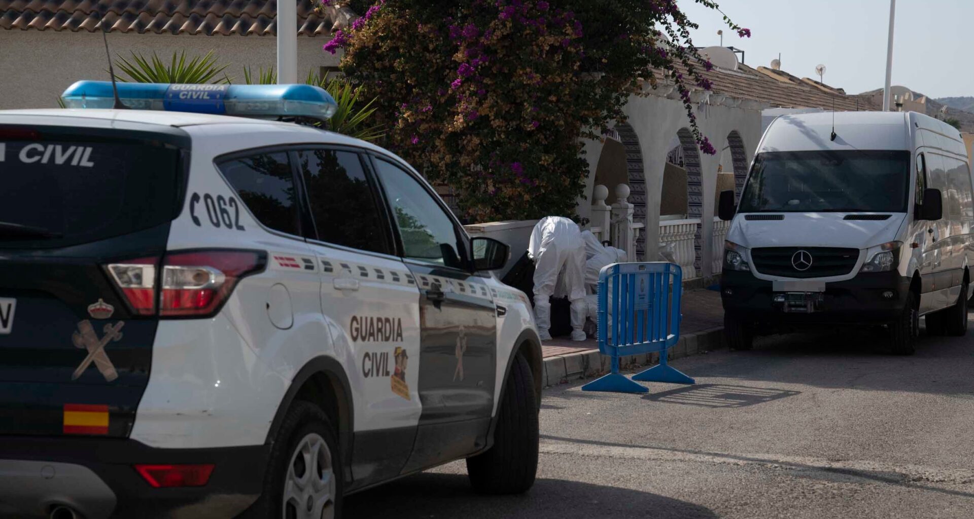 Hallan restos humanos en la casa de Mazarrón donde buscaban a los ecuatorianos desaparecidos