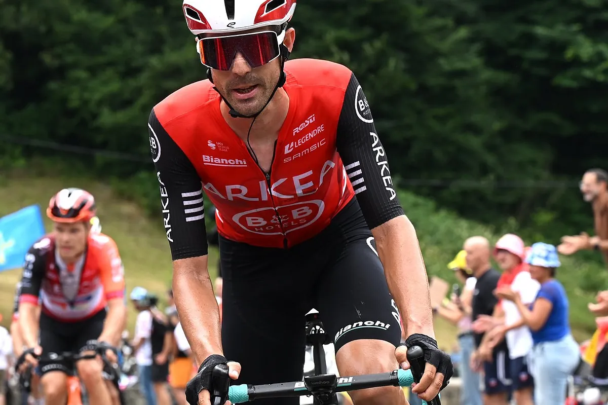 Cristián Rodríguez, el inesperado mejor nacional del Tour: "En España no me valoran" - El Mundo