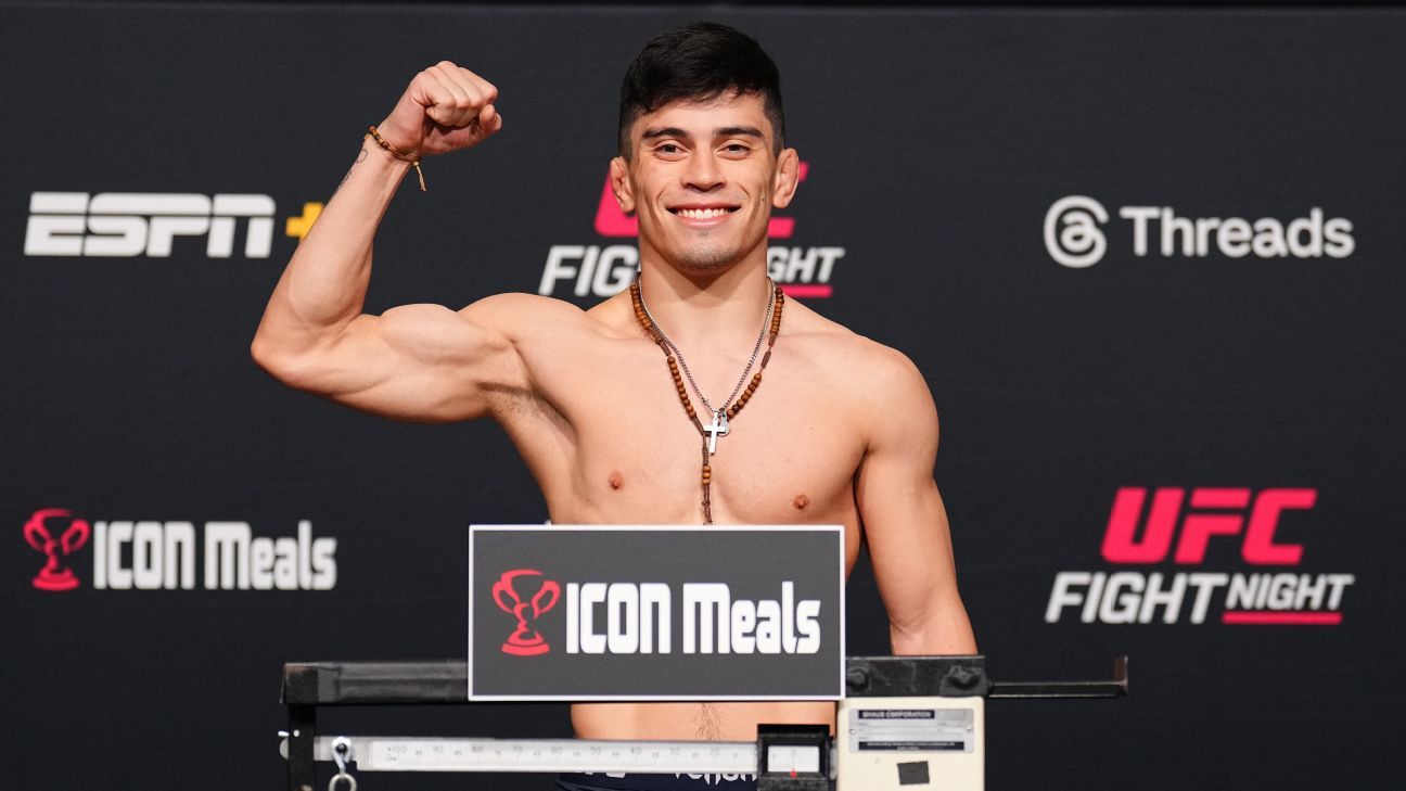 UFC Vegas 108: Taira-Park es oficial; 2 peleadores fallan el peso