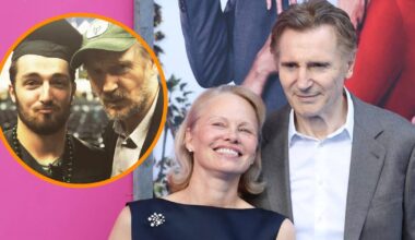 Así reaccionó el hijo de Liam Neeson al romance del actor con Pamela Anderson