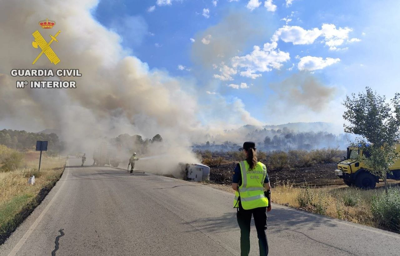 El origen del incendio de Salobre (Albacete)