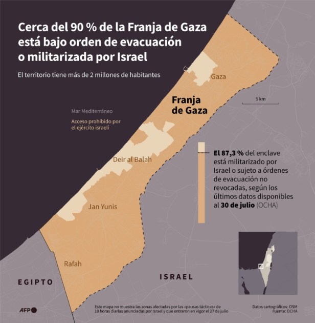 El gobierno israelí insta al ejército a "ejecutar" las próximas decisiones sobre Gaza