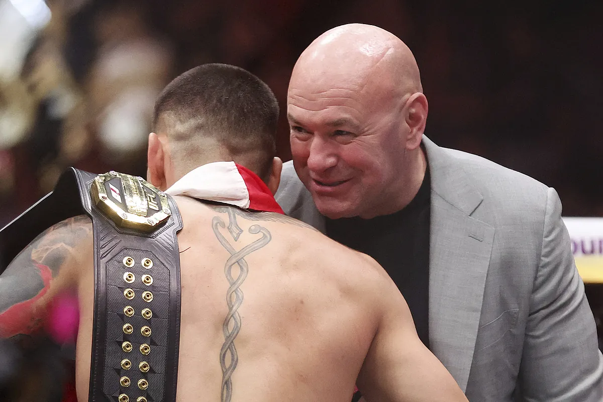 Dana White: el amigo de Trump que quiere llevar a Ilia Topuria a la Casa Blanca en 2026 - El Mundo