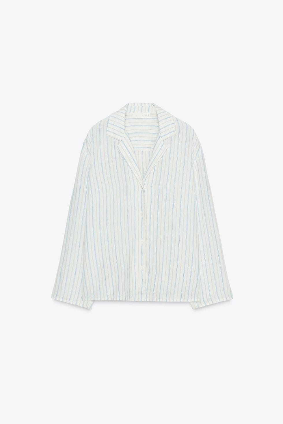 : CAMISA PIJAMERA RAYAS LINO ZW COLLECTION : CAMISA PIJAMERA RAYAS LINO ZW COLLECTION