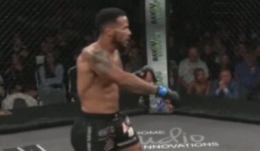 Provoca a su rival imitando el gesto de Holloway y acaba noqueado