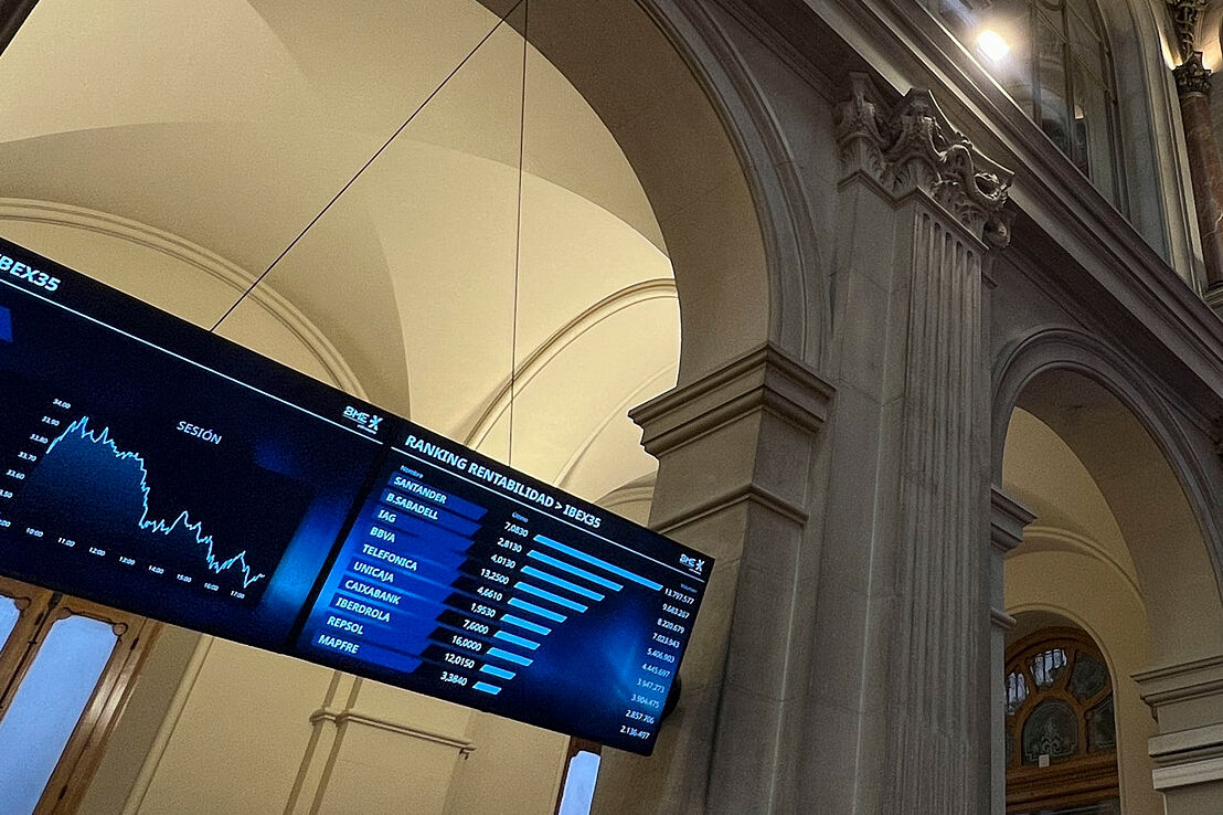 Ibex 35 hoy, La Bolsa en Directo | El Ibex busca acercarse a los 15.000 puntos