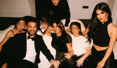 Cesc Fàbregas y su familia numerosa, nuevos anfitriones de lujo de Morata y Alicia Campello en Como