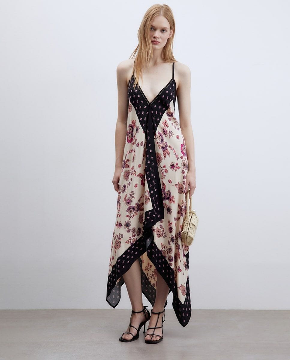 Vestido lencero bohemio