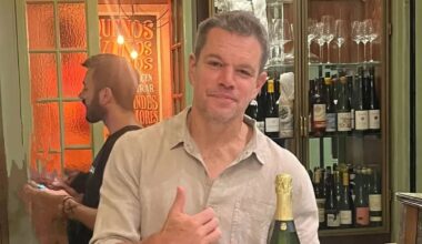 Matt Damon disfruta de una cena en Barcelona y deja un impactante recado al dueño del restaurante