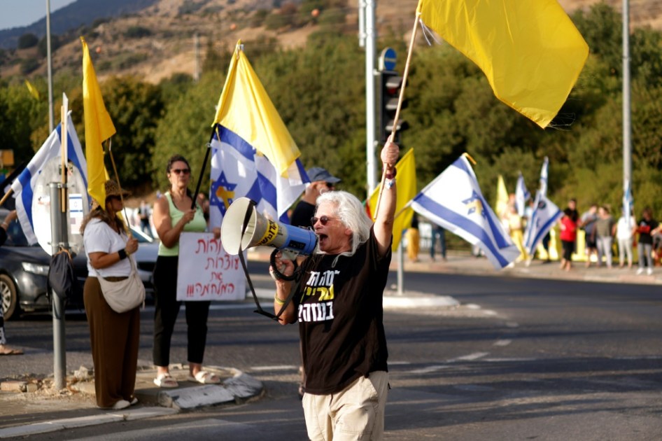 Protestas en Israel para reclamar un acuerdo sobre la liberación de los rehenes en Gaza