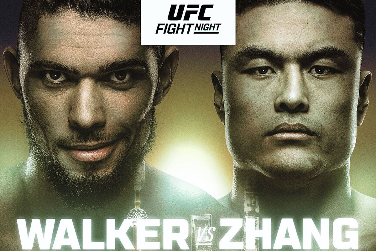 UFC Fight Night Walker vs Zhang: Probabilidades, horario, récords y dónde ver desde USA - MARCA Usa