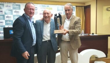Una obra de Miguel Couto para Fontenla, presidente de la Confederación de Empresarios de A Coruña