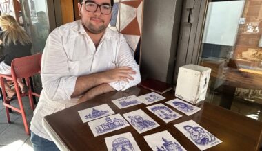 Manuel Barragán, el artista del dibujo en servilletas que se ha hecho viral