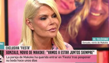 Makoke, sobre la cancelación de su boda: «No voy a anularla, me tienen que matar»