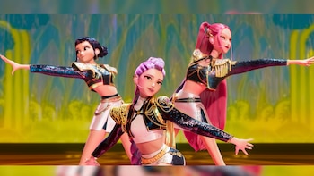 "Las guerreras k-pop", película de