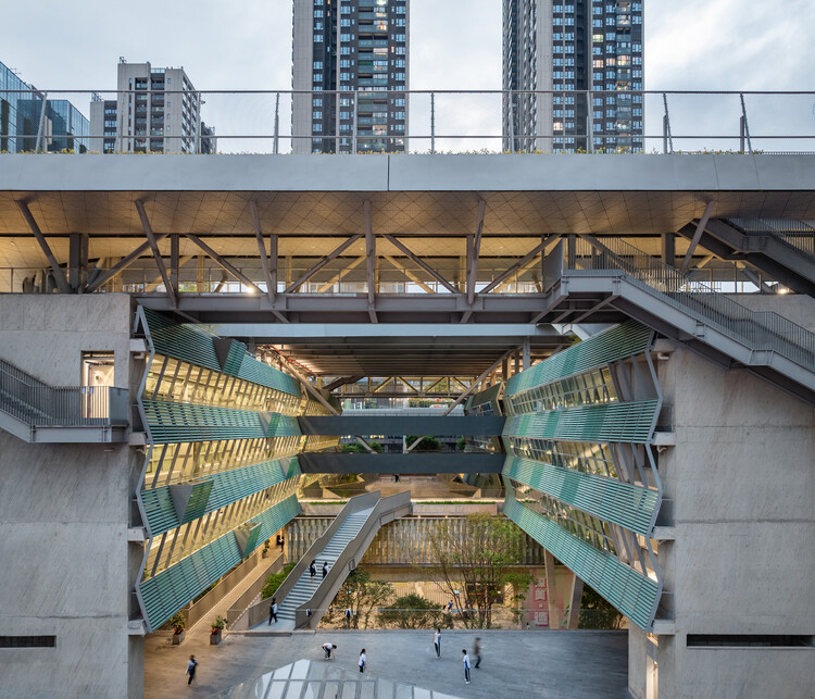 Escuela secundaria de Arte de Shenzhen / O-office Architects - Fotografía exterior