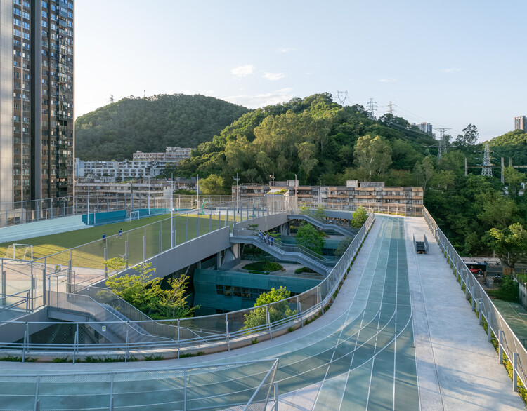 Escuela secundaria de Arte de Shenzhen / O-office Architects - Fotografía exterior, Urbano