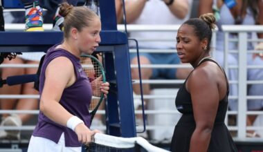 US Open: por qué la falta de deportividad en un acto común del tenis provocó una fuerte discusión entre Townsend y Ostapenko