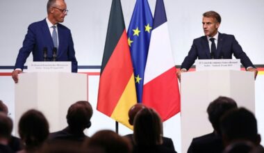 Macron y Merz denuncian la falta de voluntad de Putin y quieren más sanciones contra Rusia
