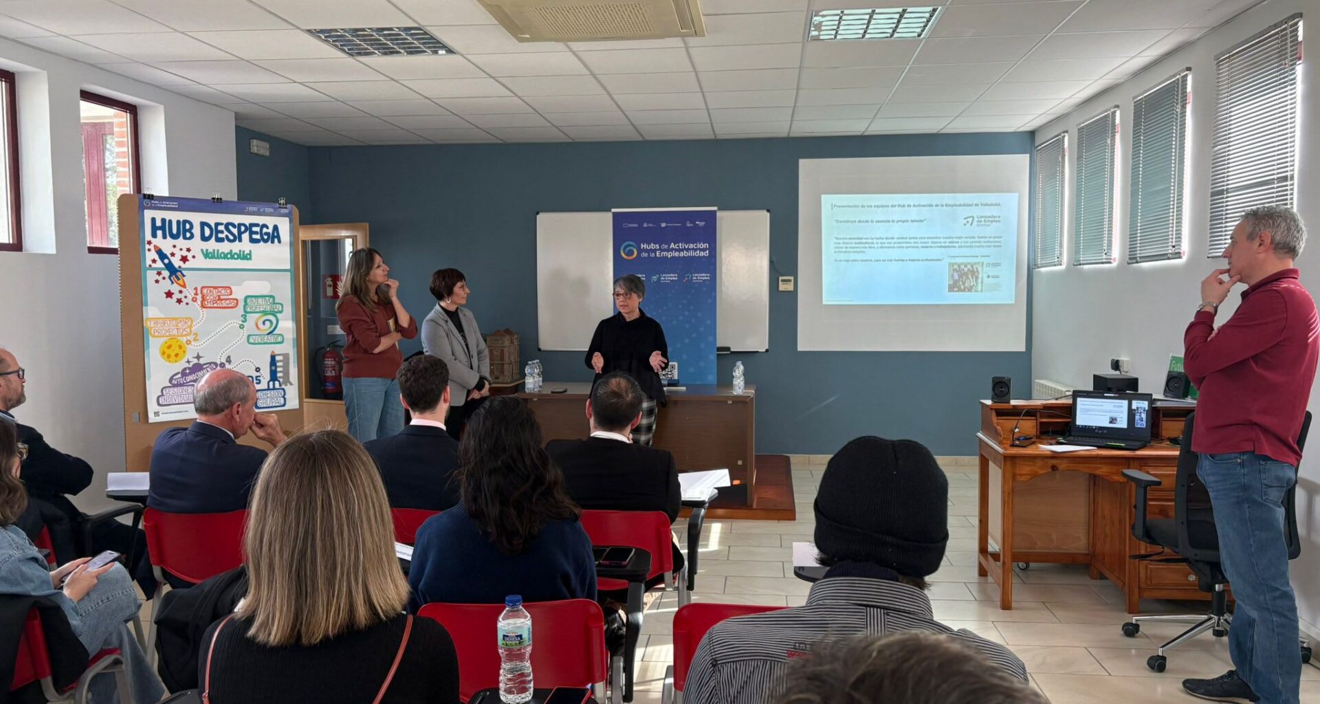 El Ayuntamiento sigue apoyando la empleabilidad con los Hubs de Activación de la mano con la Fundación Santa María La Real