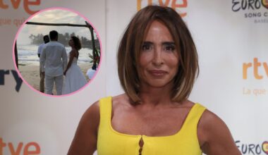 María Patiño rompe su regla de oro y envía un mensaje sobre su marido, Ricardo Rodríguez