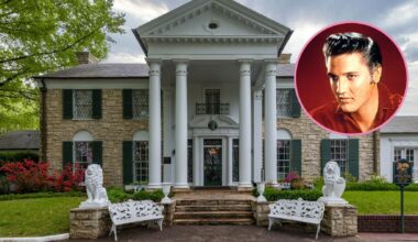 Así es Graceland, la icónica casa de 23 habitaciones que fue el gran refugio de Elvis Presley