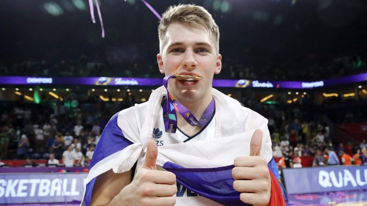 Luka Doncic ganó con Eslovenia el Eurobasket de 2017