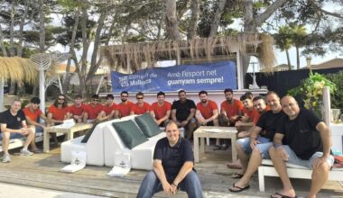 Plantilla del Handbol Mallorca para la temporada 25/26.